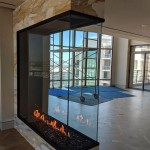 3 Sided Fireplace Decorating Ideas