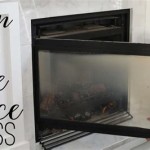 Cleaning Gas Fireplace Glass With Windex