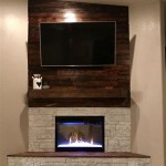 Corner Electric Fireplace Ideas With Tv Above