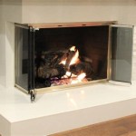 Corner Fireplace Glass Doors