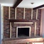Covering A Brick Fireplace With Drywall