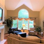 Family Room With Fireplace And Tv On Opposite Walls