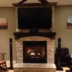 Fireplace Mantel Extension For Tv