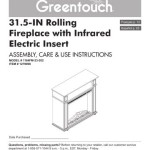 Greentouch Electric Fireplace Replacement Parts Manual Español