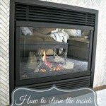 How To Clean Inside Glass Of Gas Fireplace