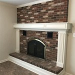 How To Install Trim Around A Brick Fireplace