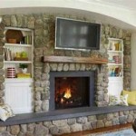 How To Mount Tv On Uneven Stone Fireplace