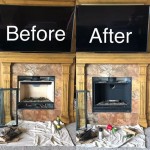 How To Paint A Gas Fireplace Insert