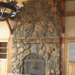 Moss Rock Fireplace Ideas