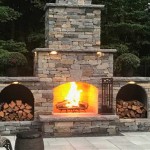 Outdoor Fireplace Tree Clearance