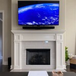 Perfect Size Tv Over Fireplace