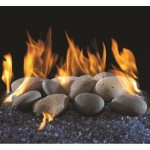 River Rocks In Gas Fireplace