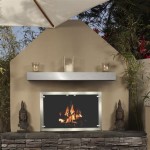Stainless Steel Fireplace Mantels